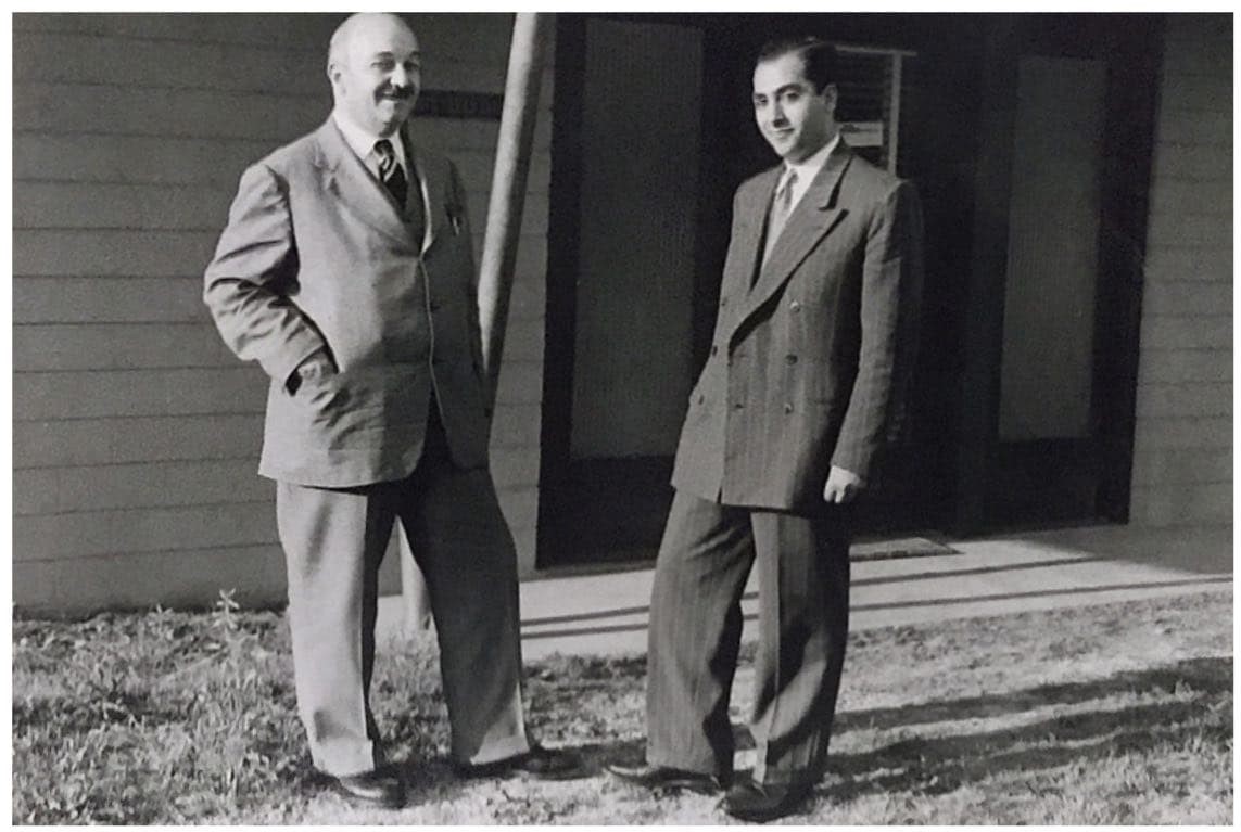  محمود و محسن خلیلی بنیانگذار گروه صنعتی بوتان - تولید آفرینان 