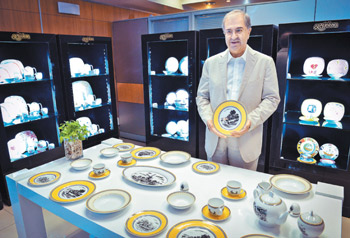 مسعود قصاعی بناینگذار چینی زرین ایران - تولید آفرینان 